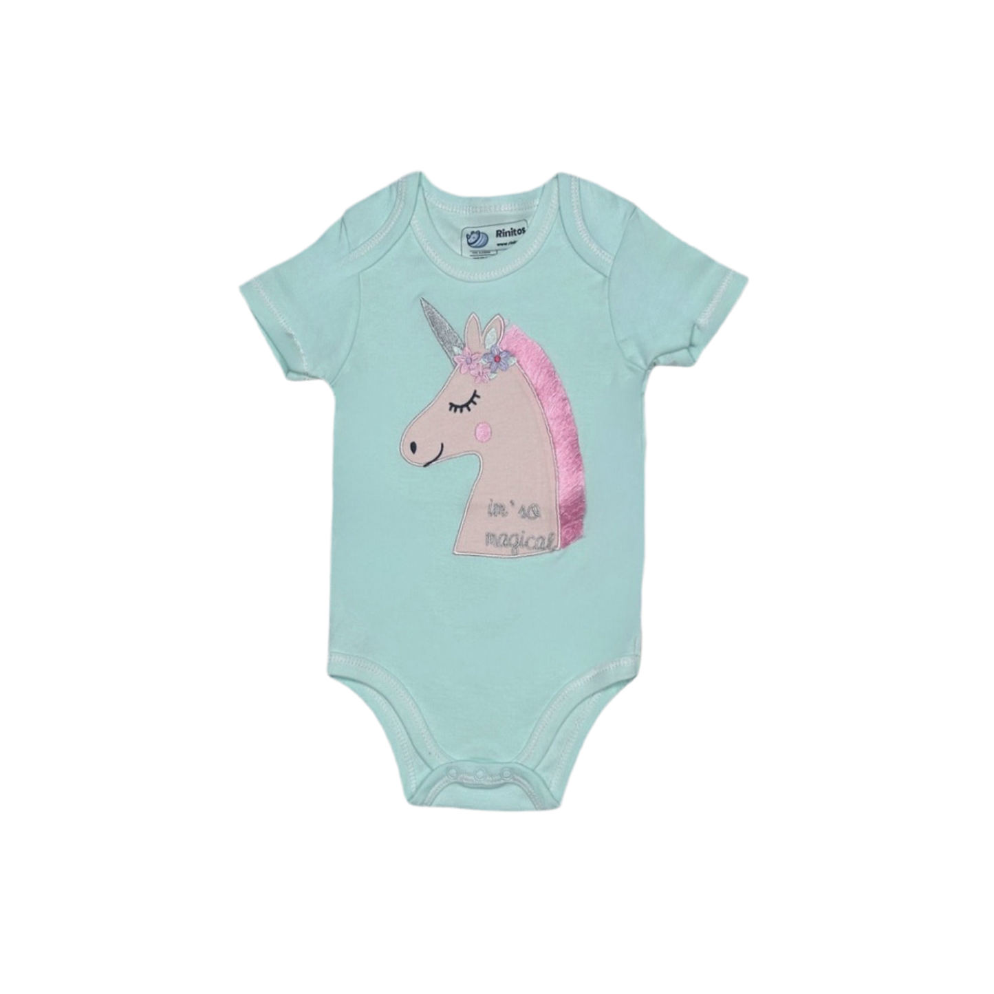 Bodys de niña 100% algodón – Set de 3 diseños exclusivos | Rinitos