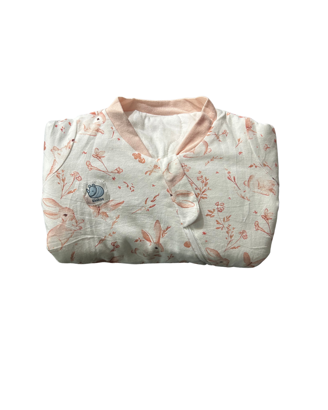 Saquito Gota para dormir de bebé con mangas - Conejitos (TOG 2,5) 0-6M