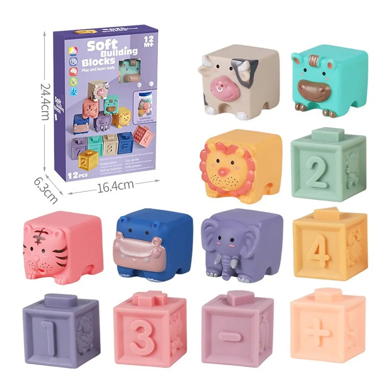Bloques de Silicona 12 piezas