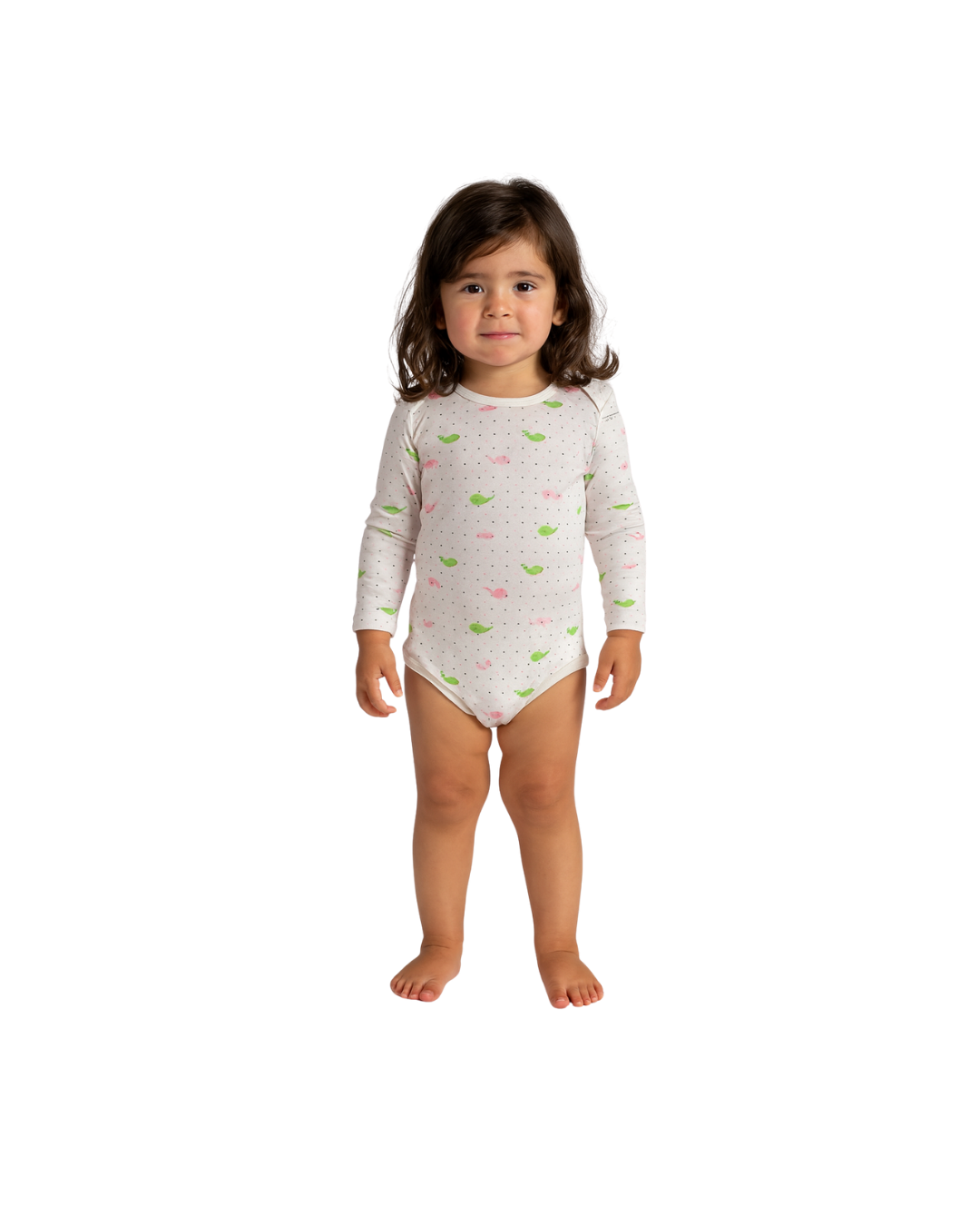 Bodys de niña 100% algodón – Set de 3 diseños | 36 meses