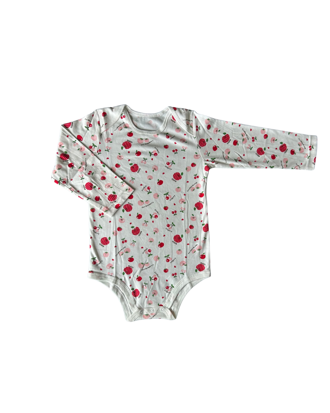 Bodys de niña 100% algodón – Set de 3 diseños | 36 meses