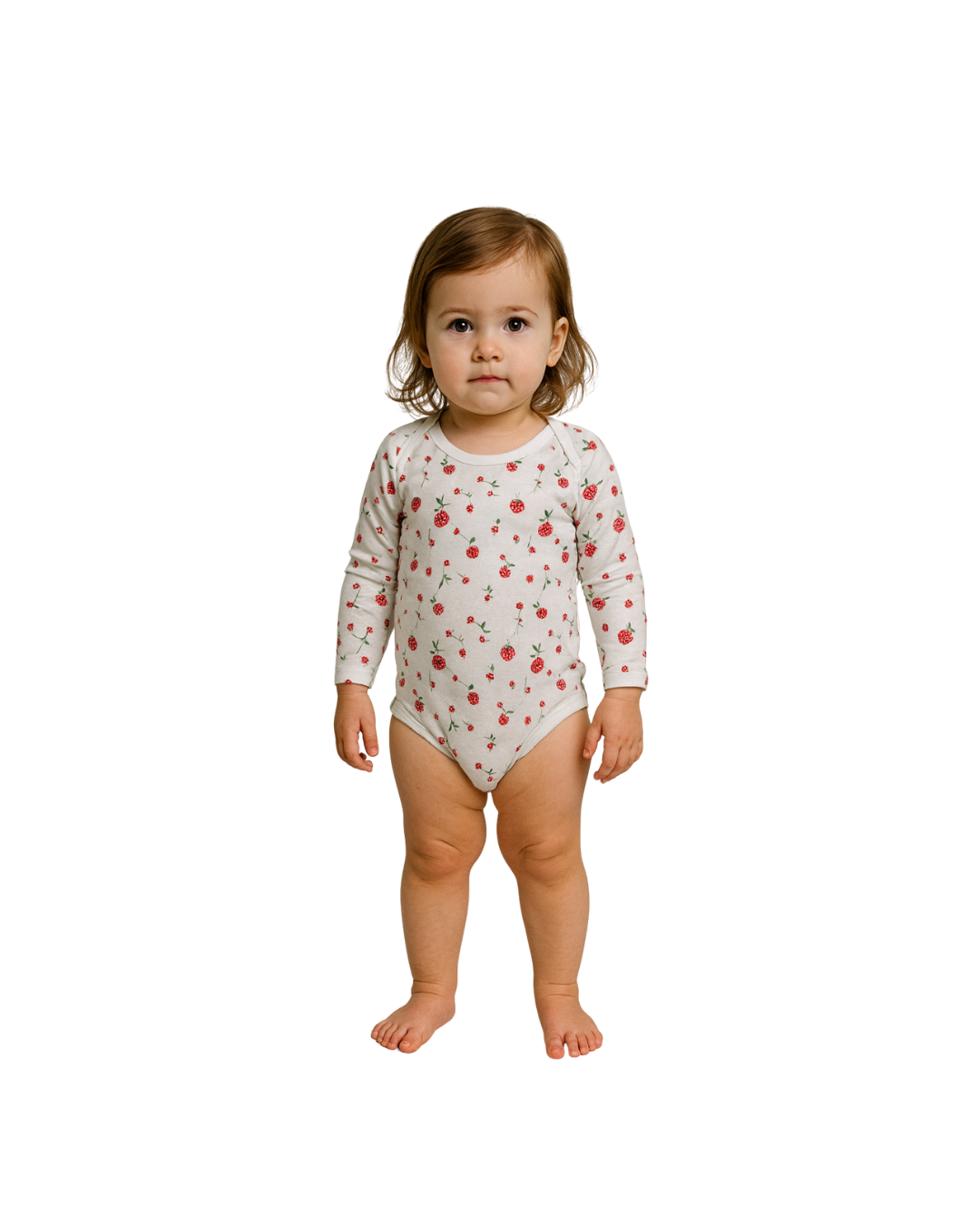 Bodys de niña 100% algodón – Set de 3 diseños | 36 meses