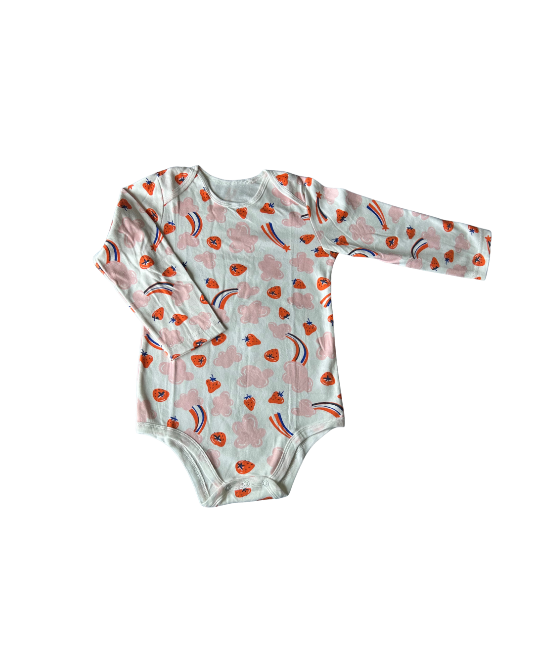 Bodys de niña 100% algodón – Set de 3 diseños | 36 meses