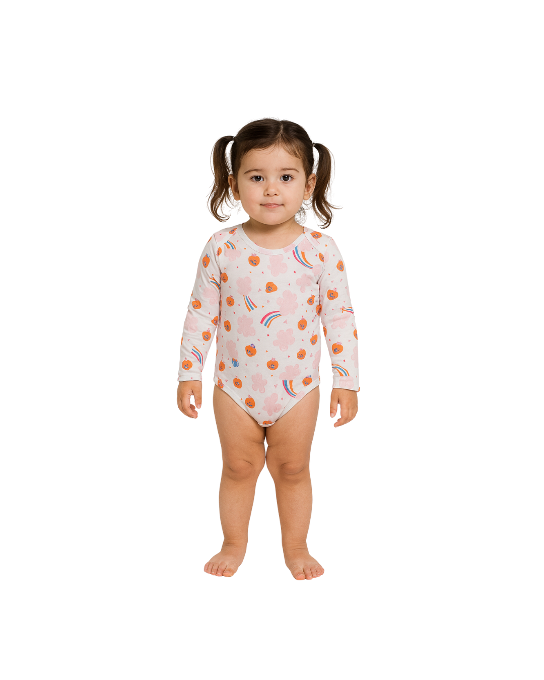 Bodys de niña 100% algodón – Set de 3 diseños | 36 meses