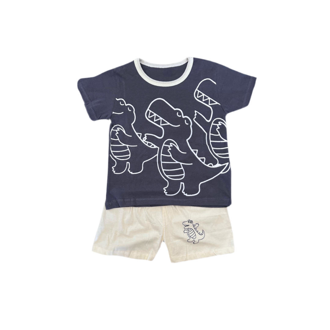 Pijama corto de verano Niño - Dino 9-24M