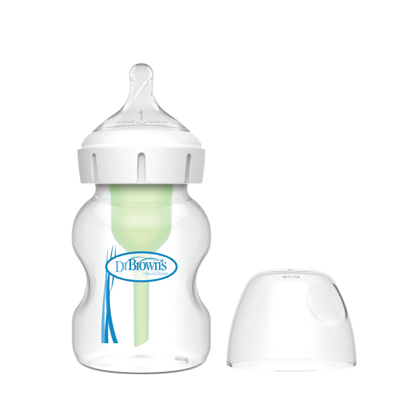 Mamadera Anticólico Boca Ancha 150ml