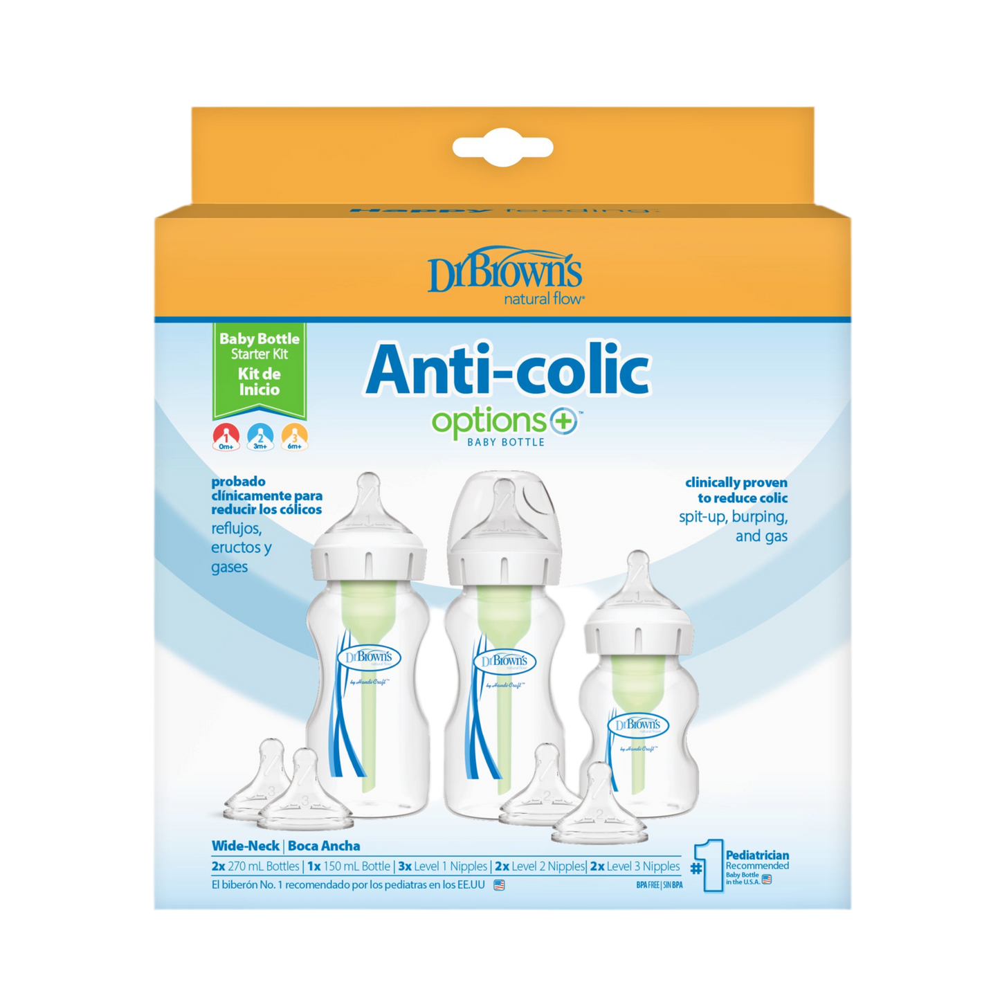 Kit de Inicio Boca Ancha Anticólico