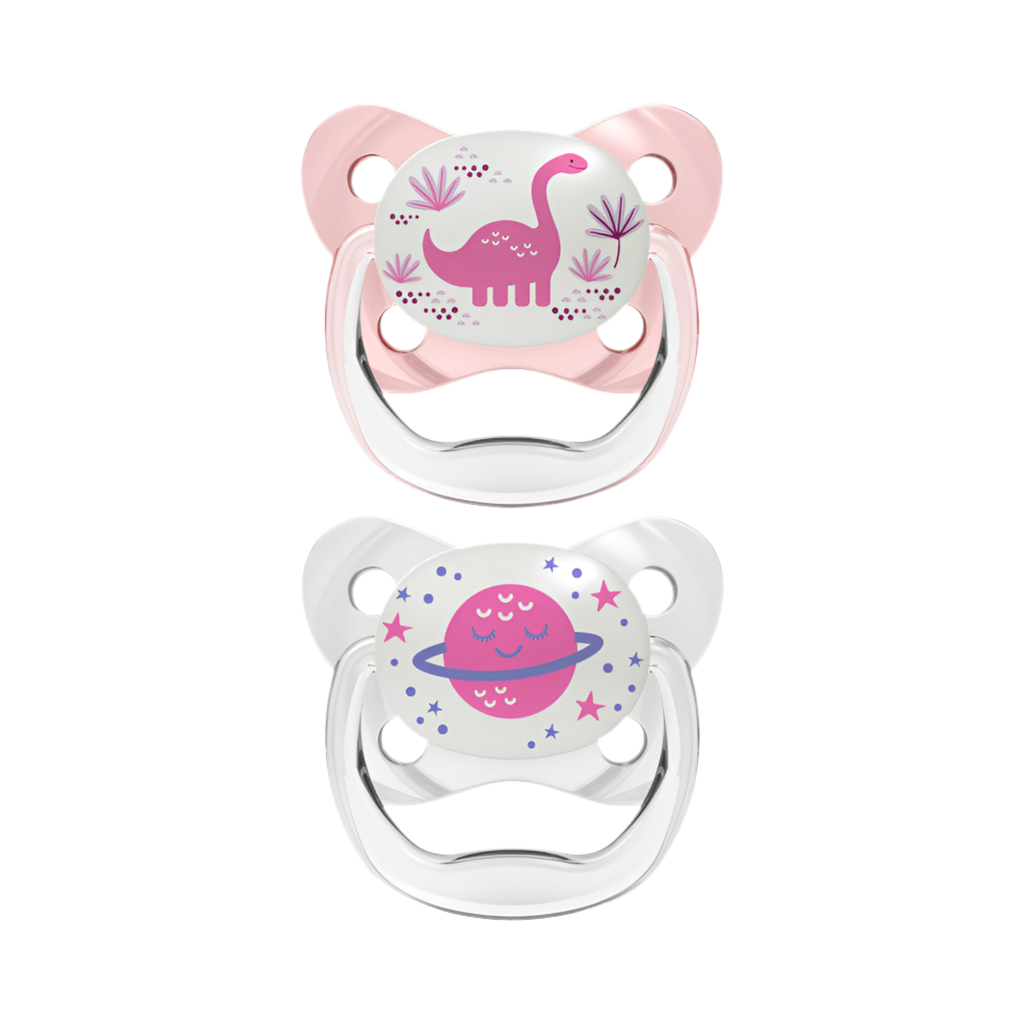 Chupete Prevent Noche Mariposa 6-18M 2UN