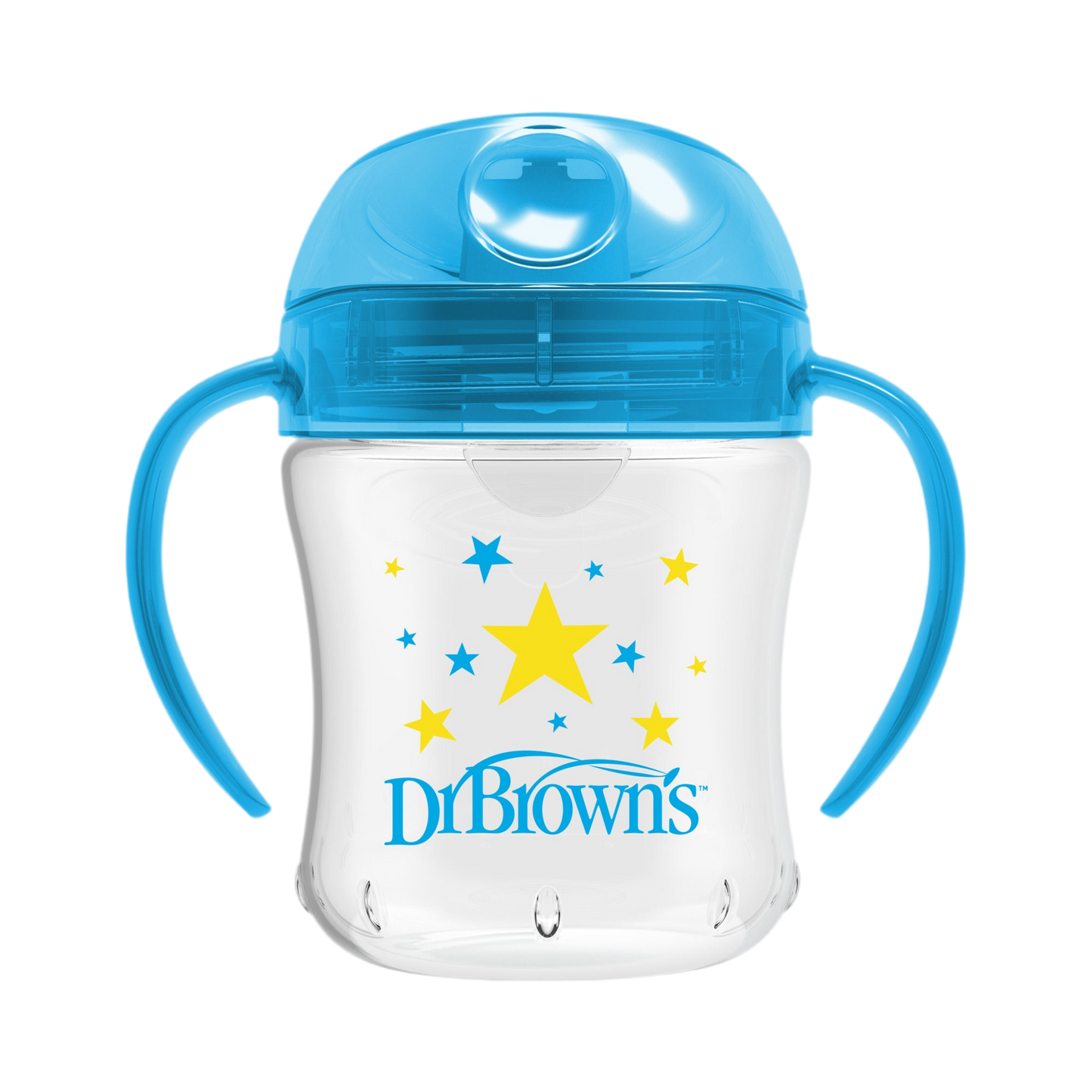 Vaso con asas y boquilla blanda 180ml 6M+