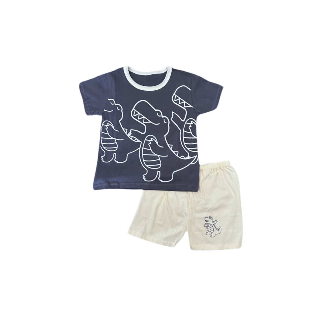 Pijama corto de verano Niño - Dino 9-24M