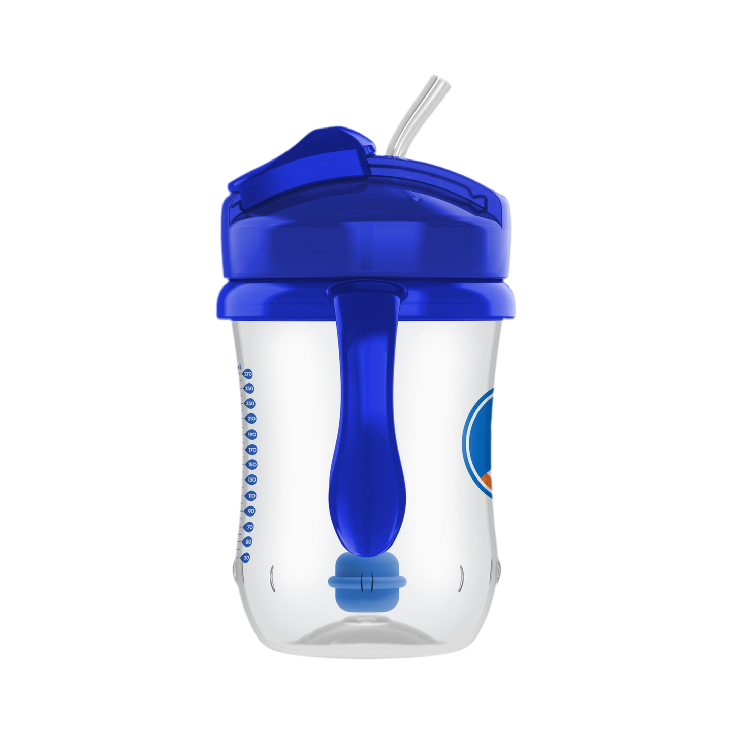 1er Vaso con asas y pajita 270ml 6M+