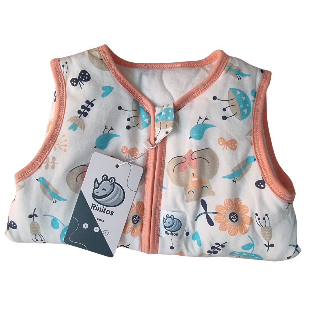 Saquito Gota para dormir de bebé - Búho (TOG 1,5)