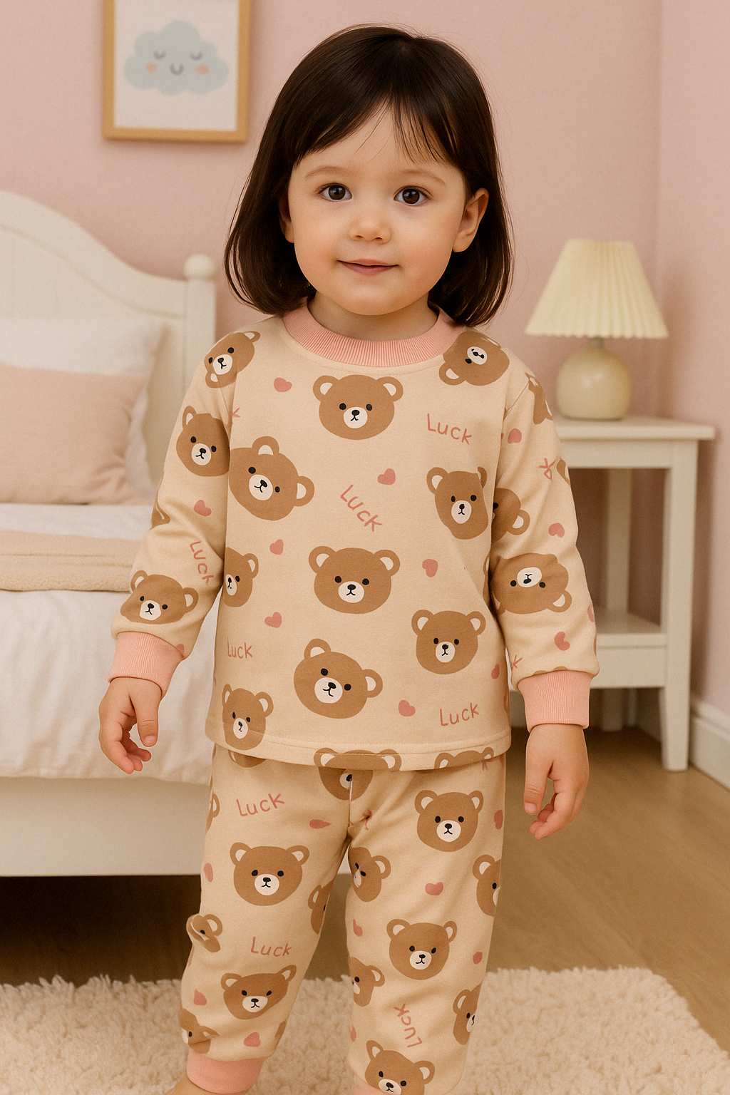 Teddy Pijamas Para NiÃ±os Polar 10 Pijama Teddy Niña Unixes
