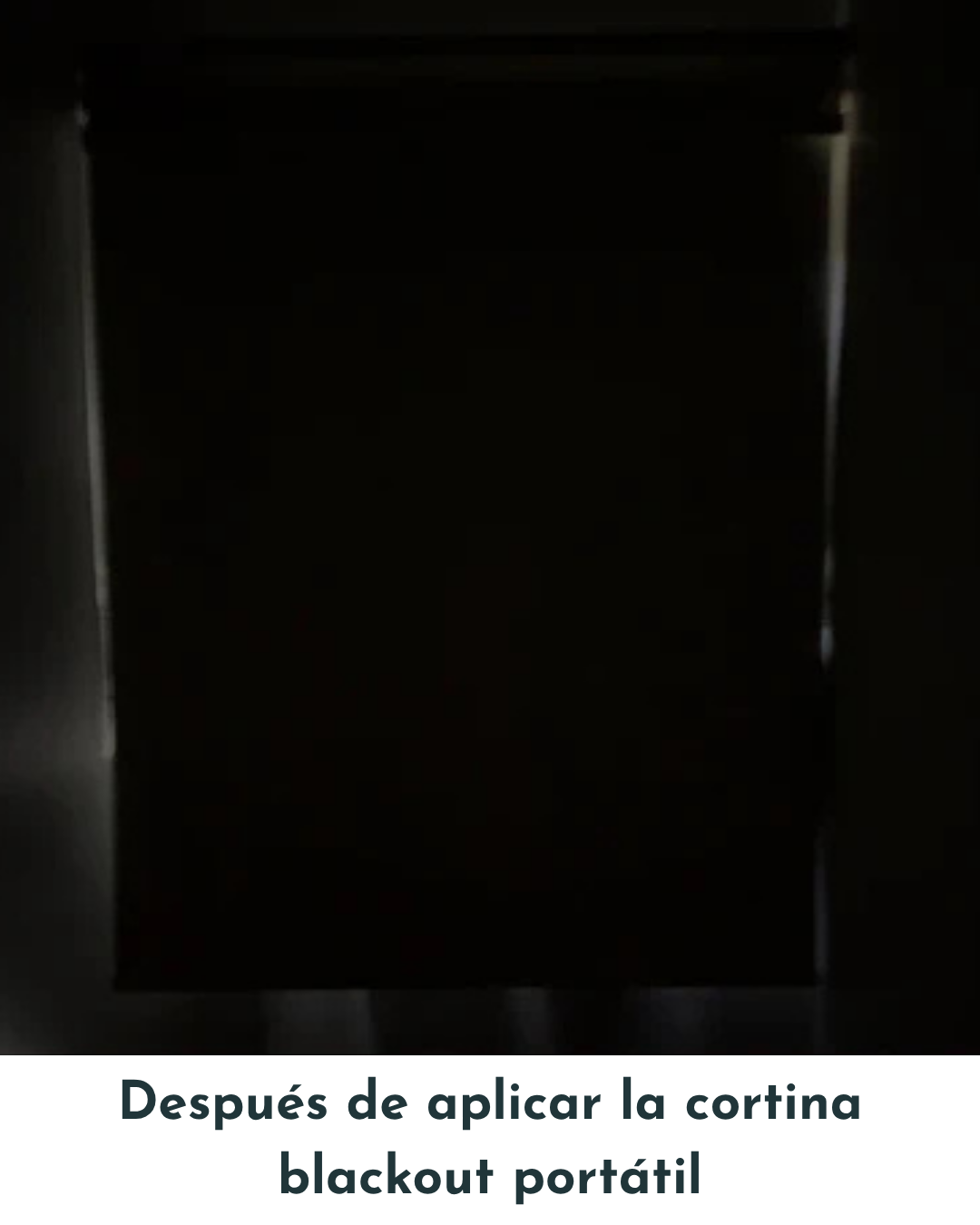 Cortina Blackout Negra - Portátil