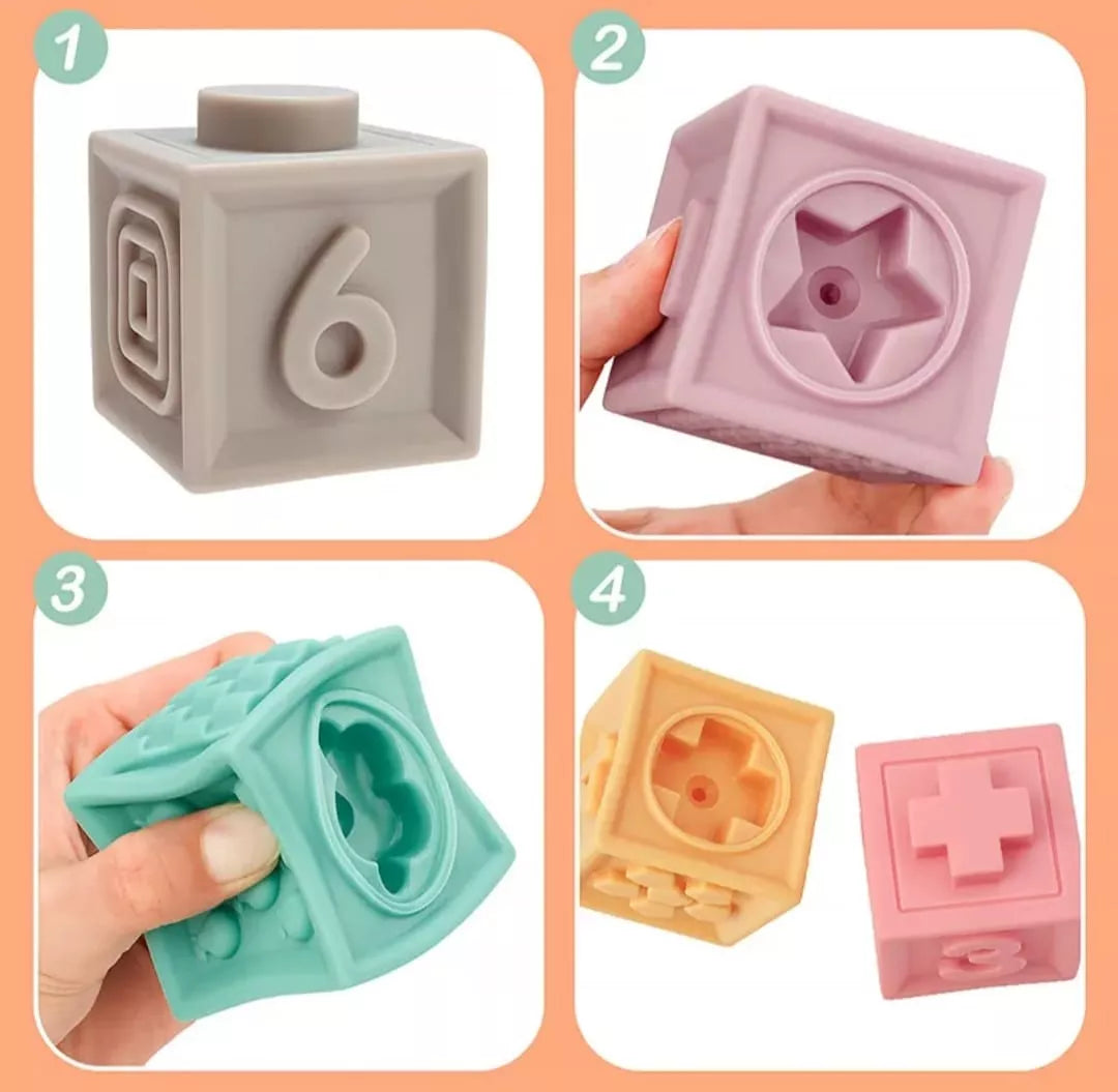 Bloques de Silicona 12 piezas