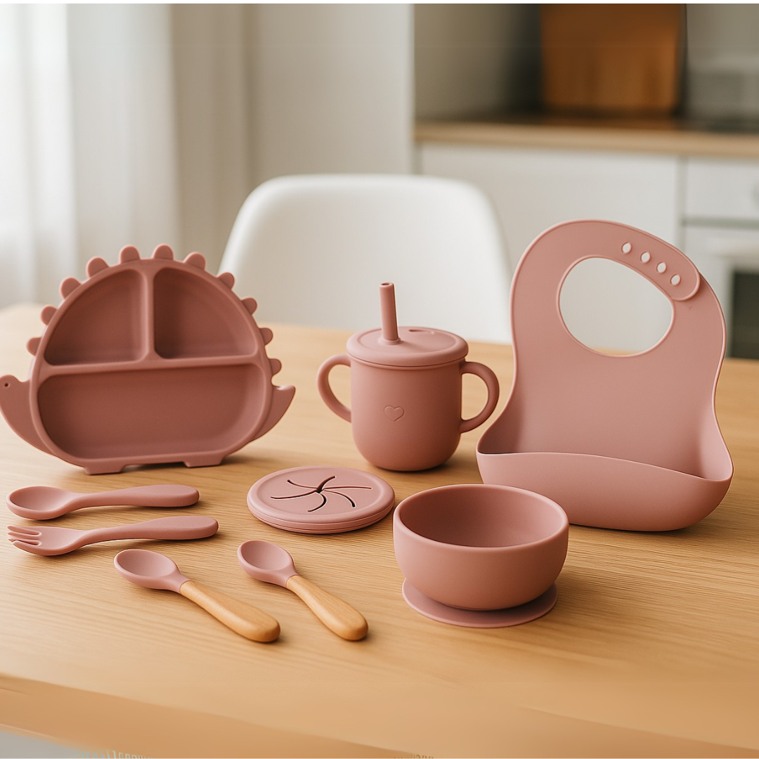 Set de Alimentación Dino 9 piezas