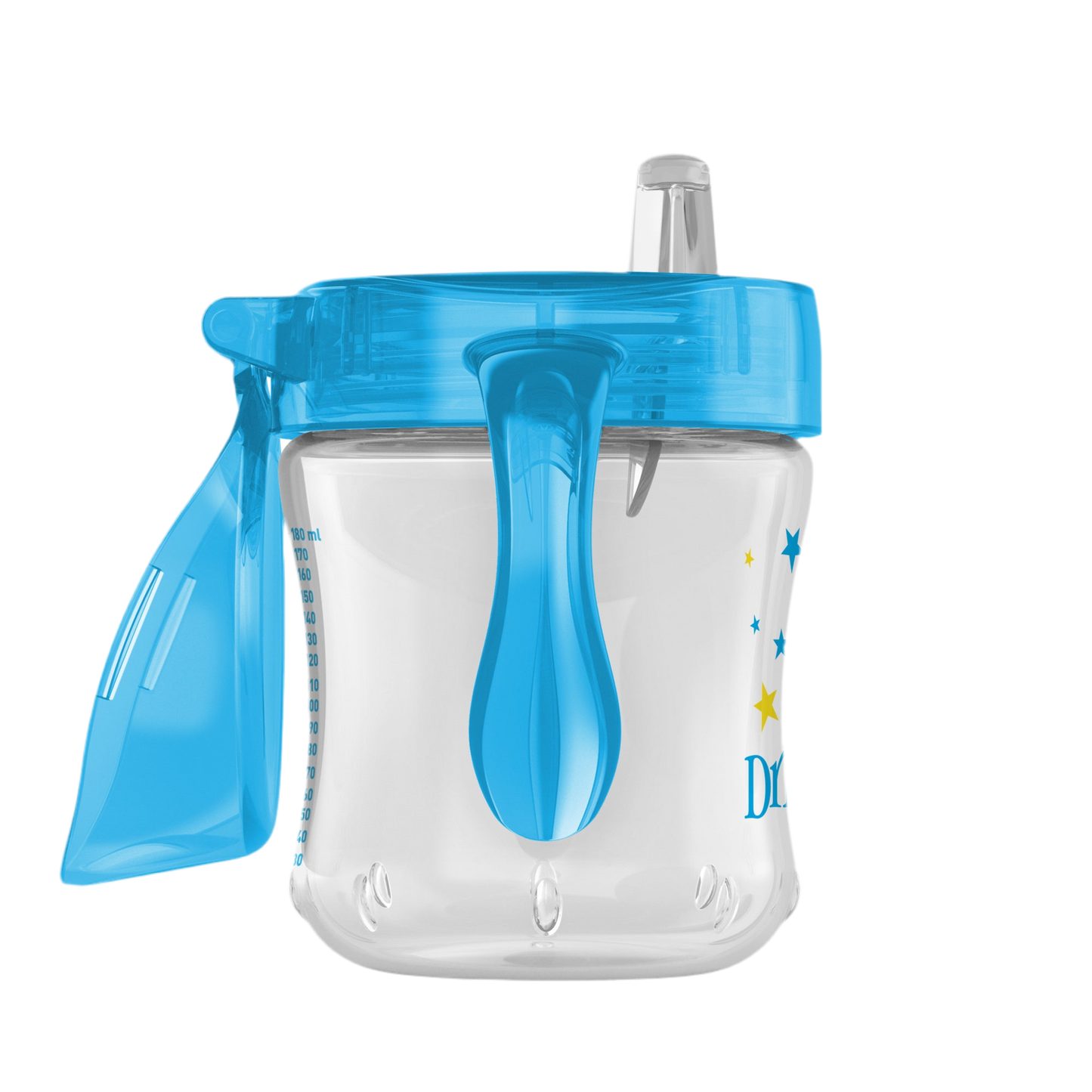 Vaso con asas y boquilla blanda 180ml 6M+