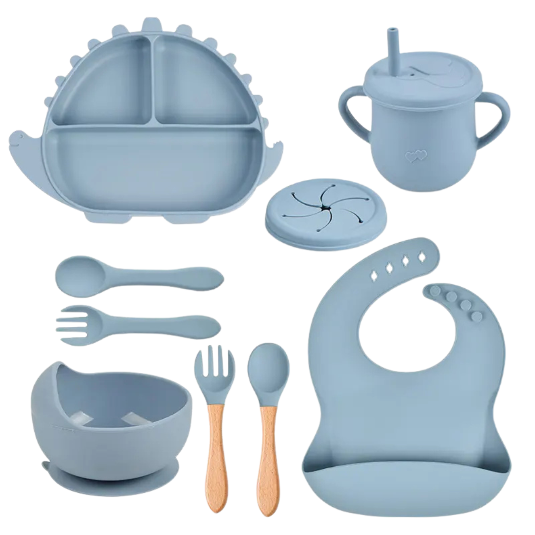 Set de Alimentación Dino 9 piezas