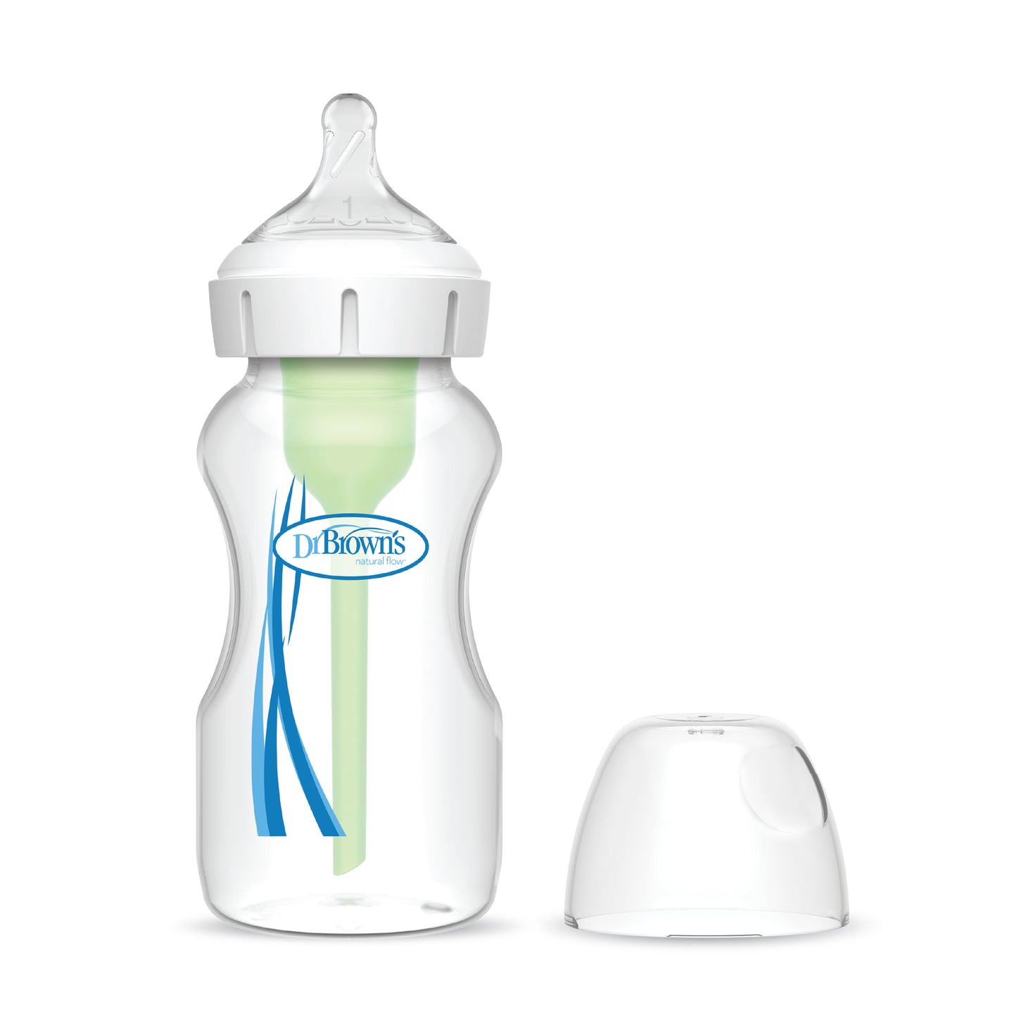 Mamadera Anticólico Boca Ancha 270ml