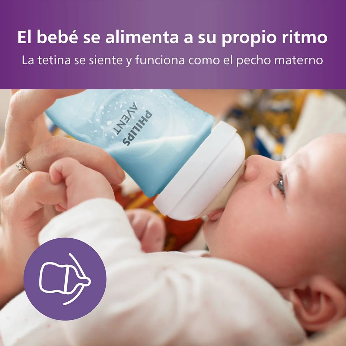 Set Triple Pack Avent 125ml+ 260ml y 330ml