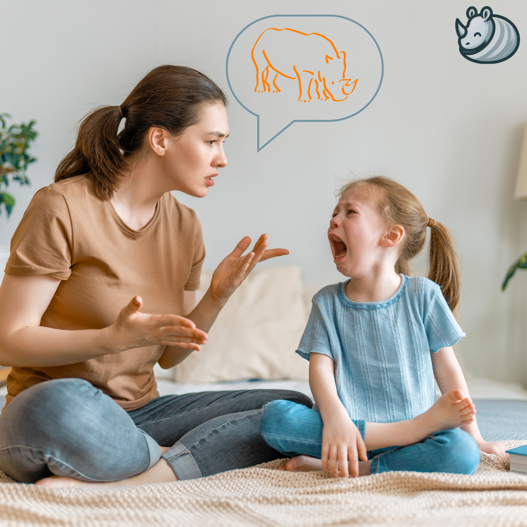 La Técnica del Rinoceronte Naranja: Una herramienta innovadora para evitar gritar a nuestros hijos
