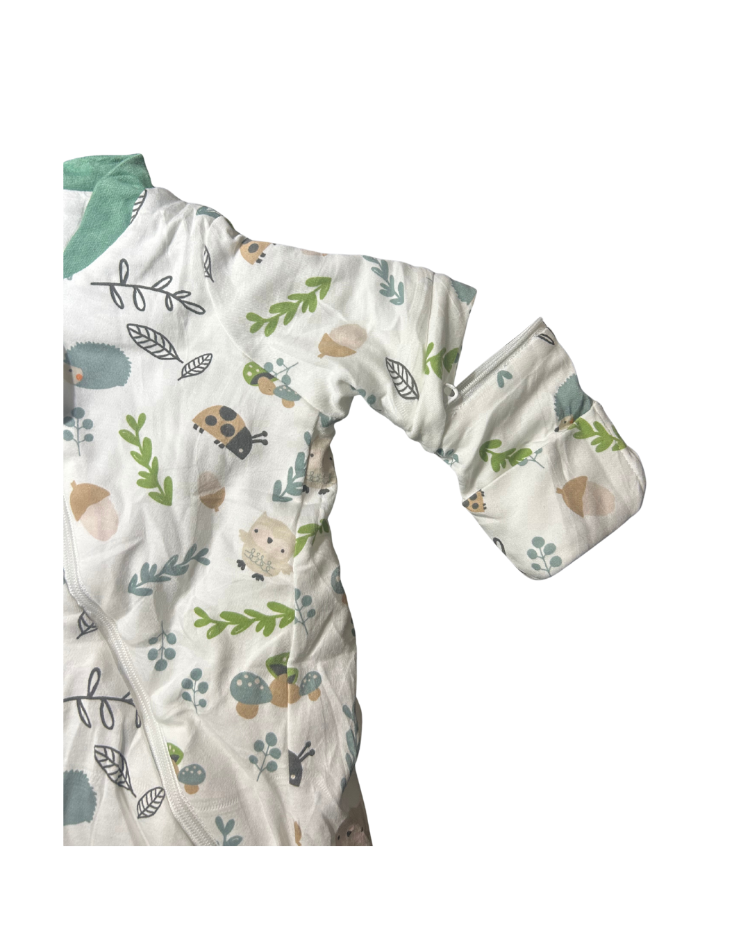 Saquito Gota para dormir de bebé con mangas - Bosque (TOG 2,5) 0-6M