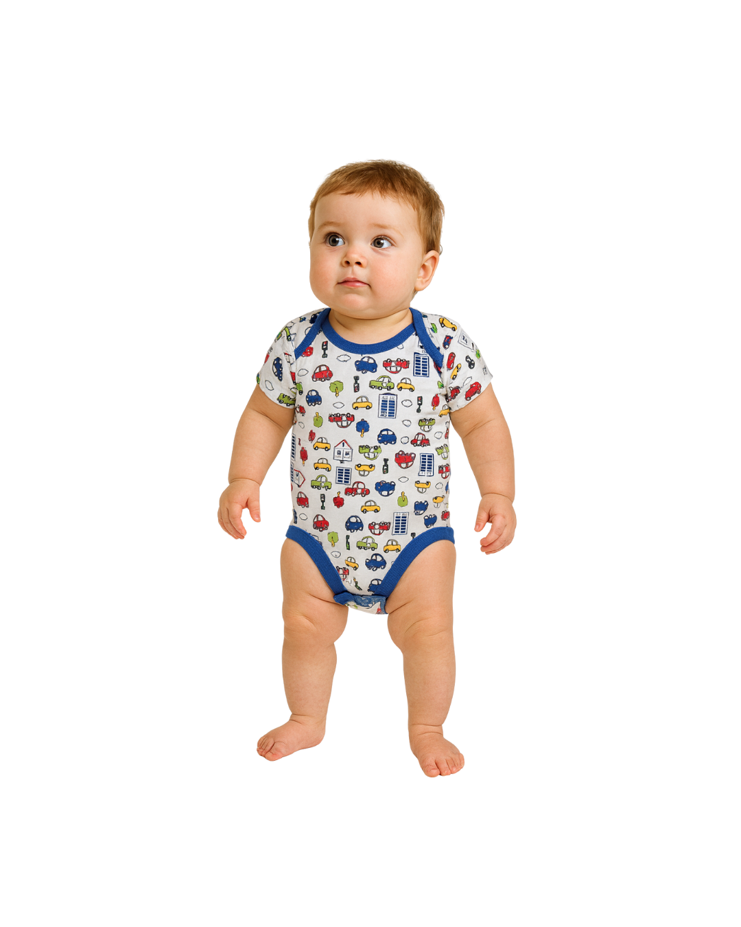 Bodys de niño 100% algodón – Set de 5 diseños divertidos | Rinitos