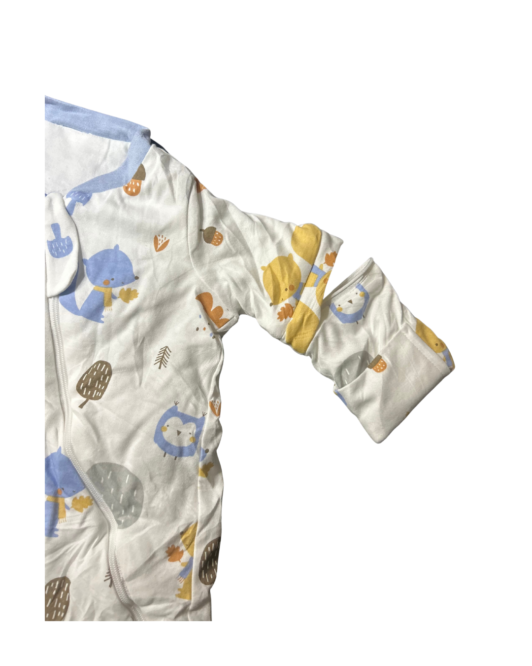 Saquito Gota para dormir de bebé con mangas - Ardillas (TOG 2,5) 0-6M