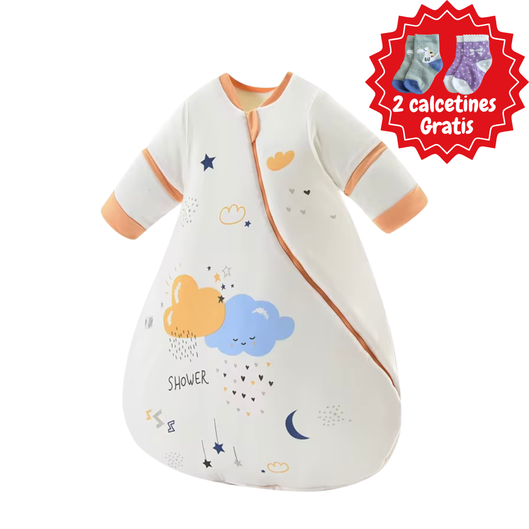 Saquito Gota para dormir de bebé (TOG 3,5) con mangas 3-9M y 9-18M