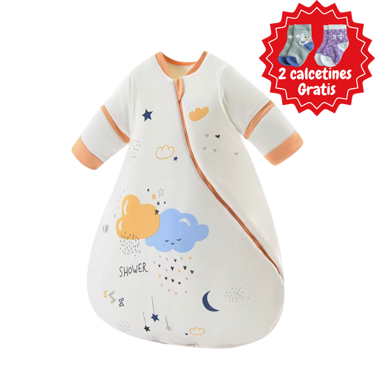 Saquito Gota para dormir de bebé (TOG 3,5) con mangas 3-9M y 9-18M
