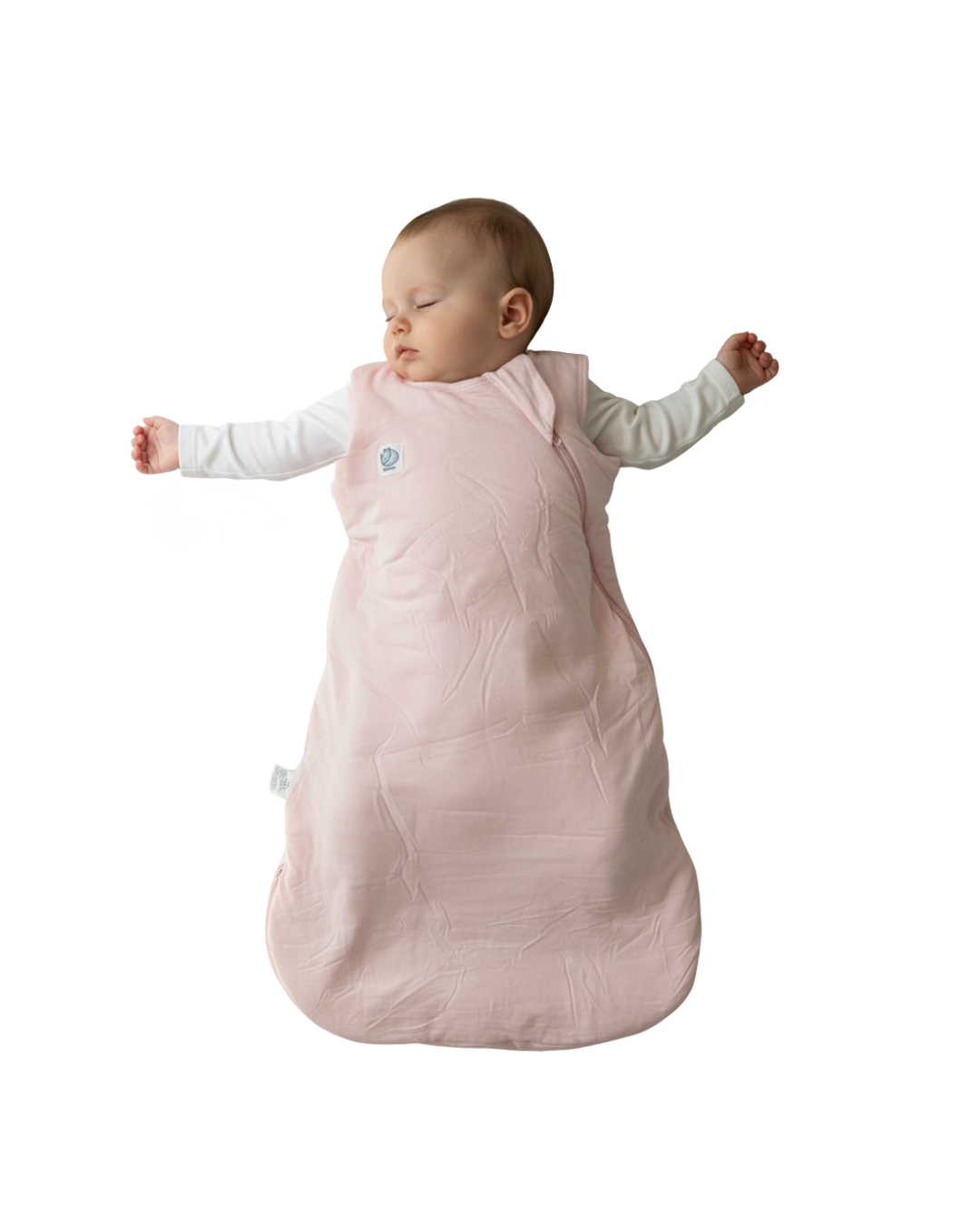 Saquito Gota para dormir de bebé - Bambú - Rosado (TOG 1,5)