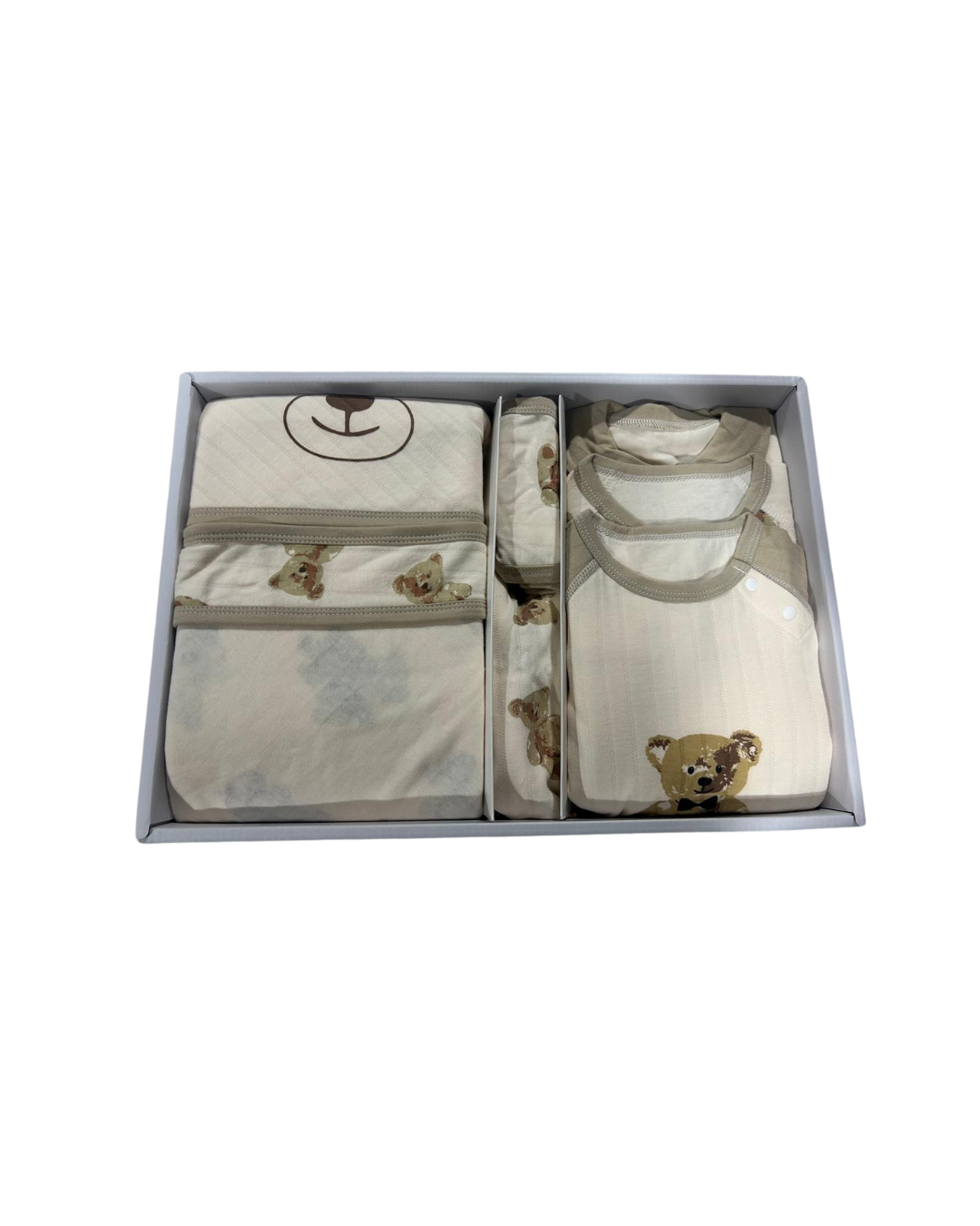 Set Primeros Meses Bebé Marrón 3 meses - 21 piezas