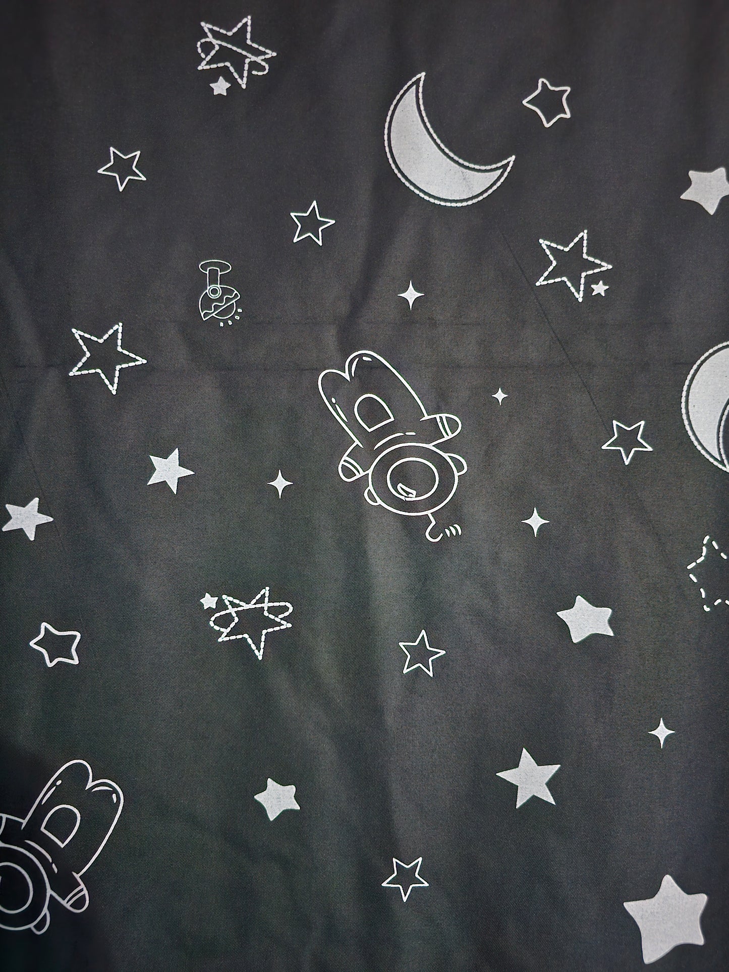 Cortina Blackout Negra - Portátil