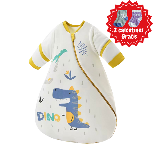 Saquito Gota para dormir de bebé (TOG 2,5) con mangas 3-9M y 9-18M