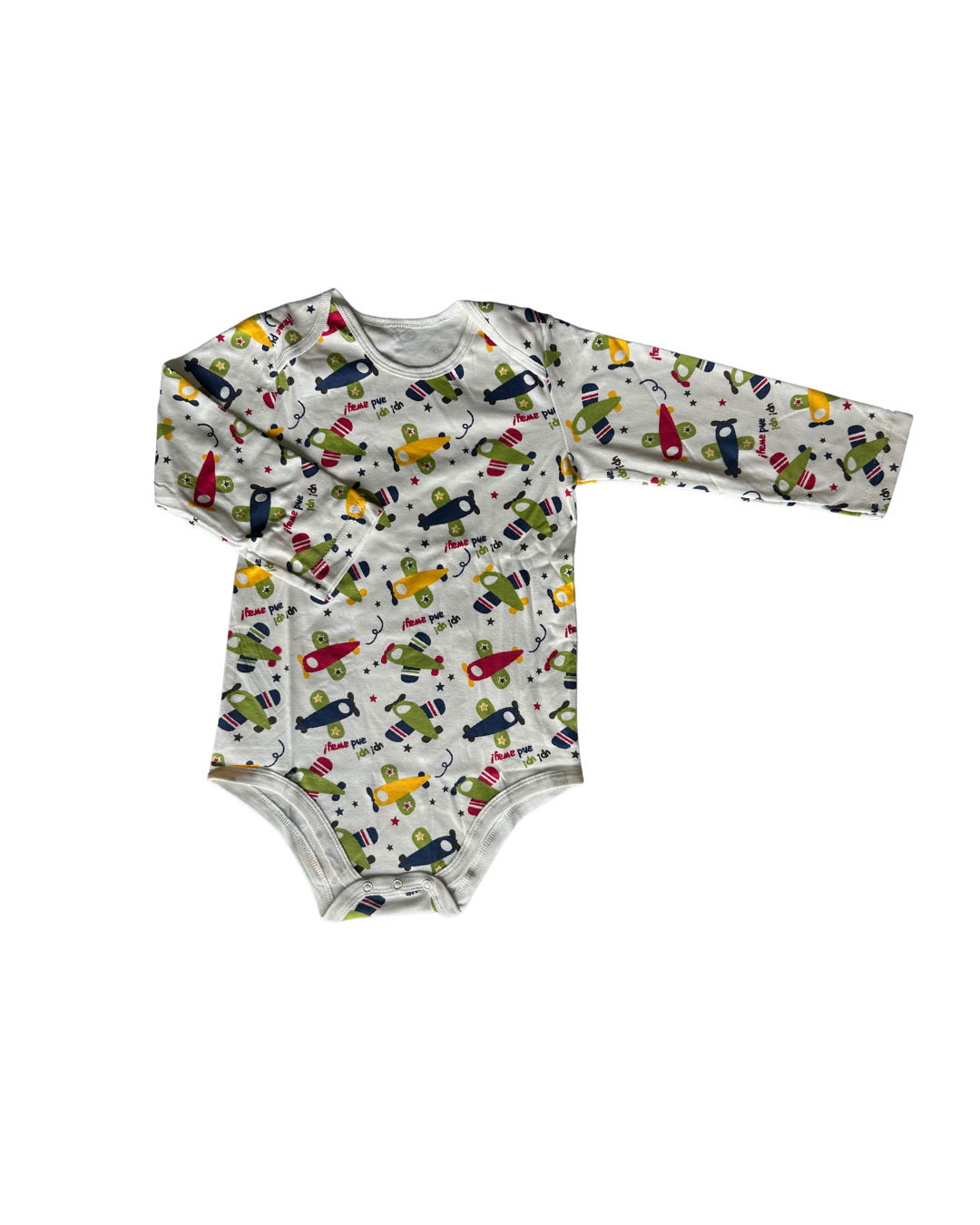 Bodys de niño 100% algodón- Set de 3 diseños diferentes | 36 meses