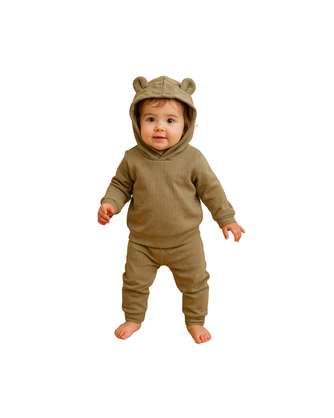 Conjunto Polerón y Pantalón con Gorro