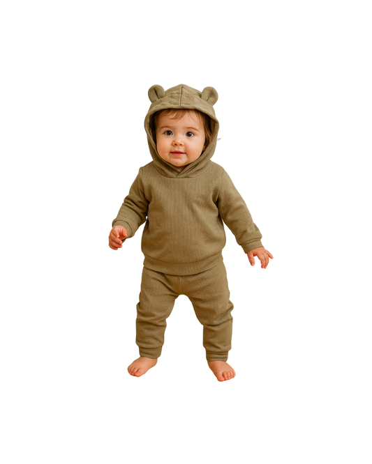 Conjunto Polerón y Pantalón con Gorro