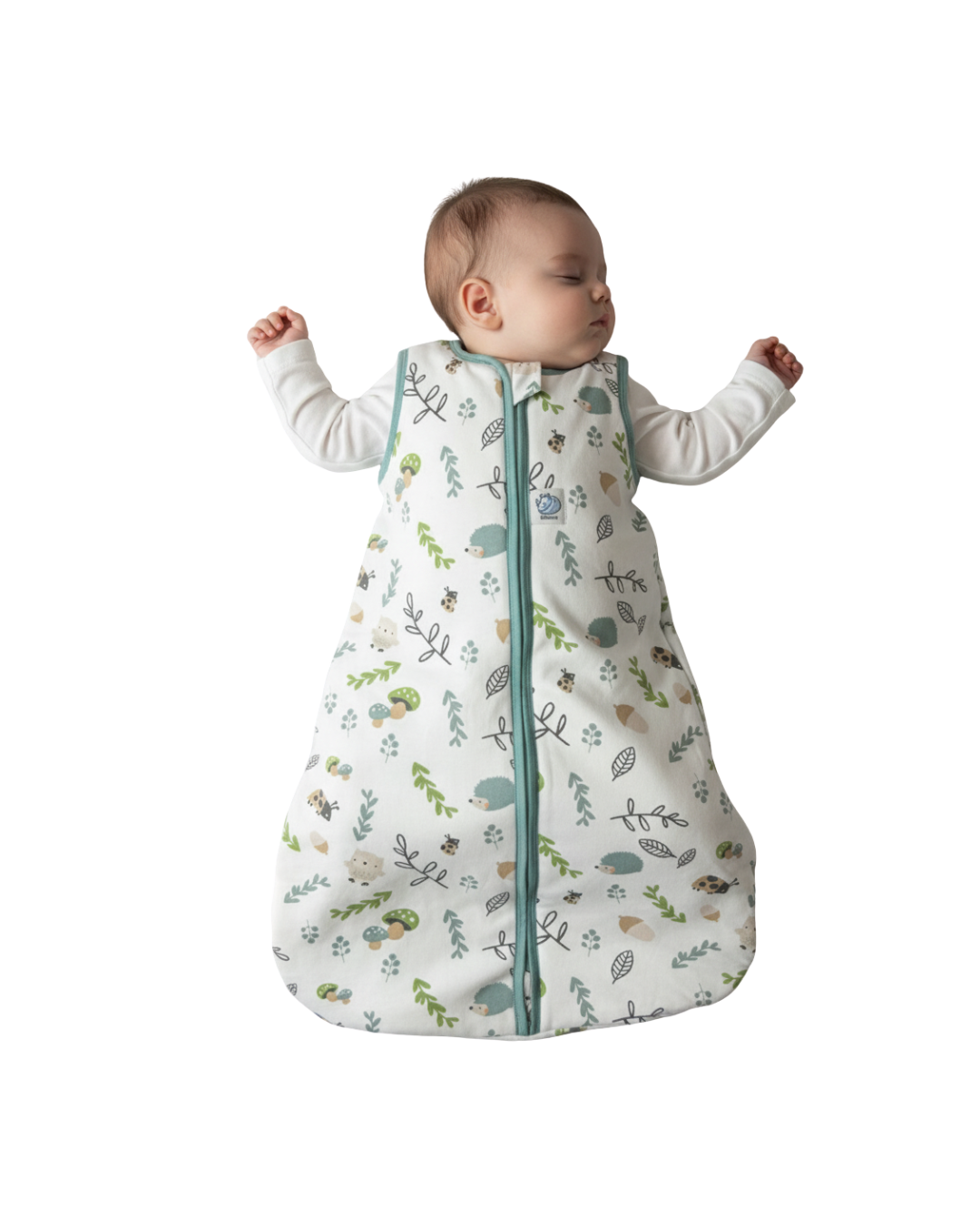 Saquito Gota para dormir de bebé - Cierre frontal - Bosque (TOG 1,5)