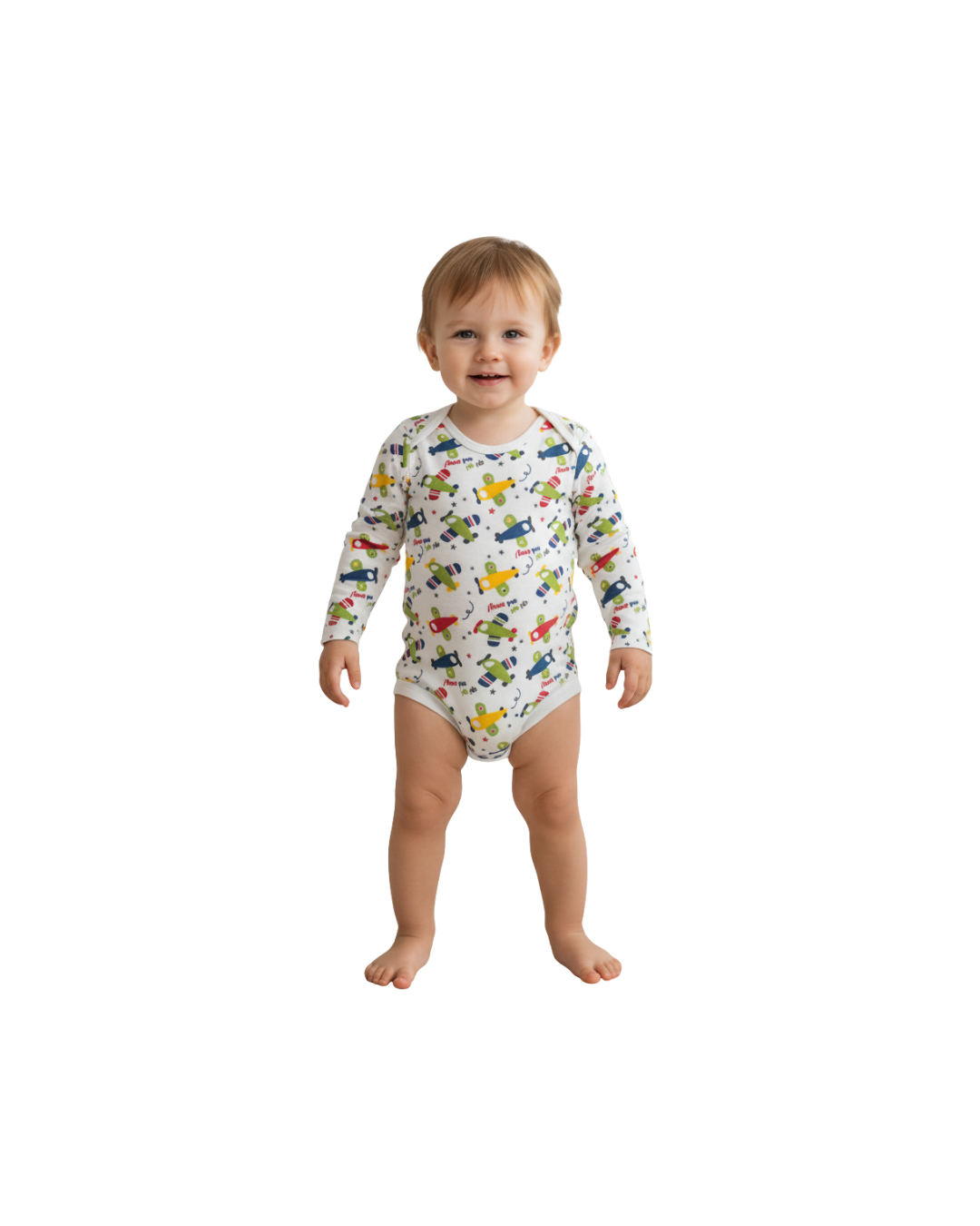 Bodys de niño 100% algodón- Set de 3 diseños diferentes | 36 meses