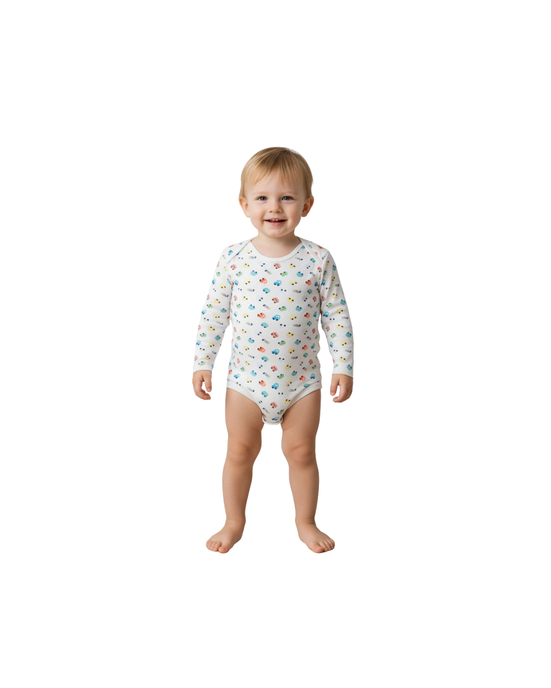 Bodys de niño 100% algodón- Set de 3 diseños diferentes | 36 meses