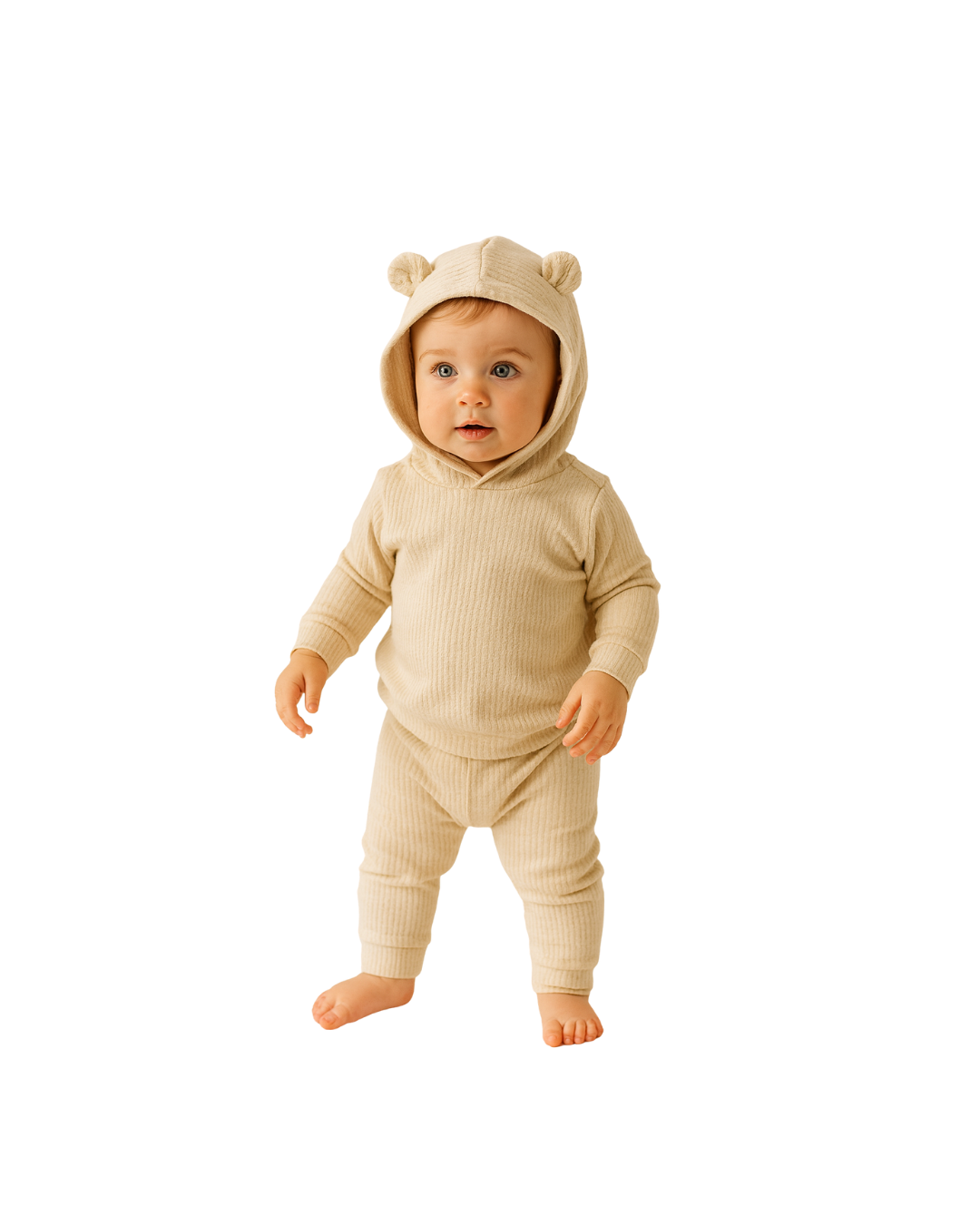 Conjunto Polerón y Pantalón con Gorro