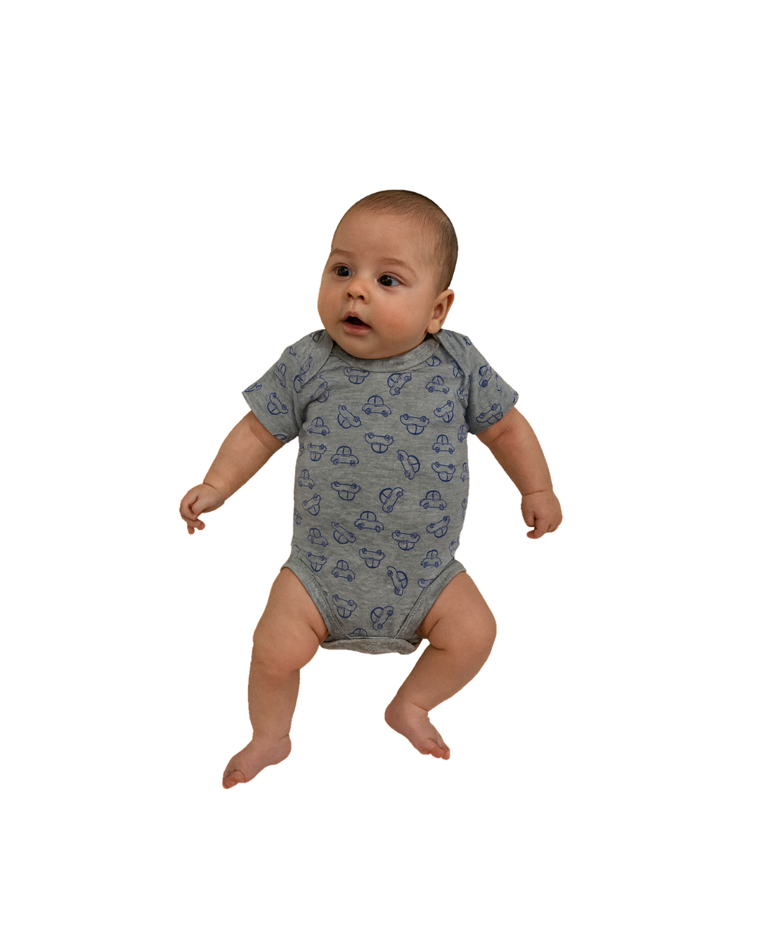 Bodys de niño 100% algodón – Set de 5 diseños divertidos | Rinitos