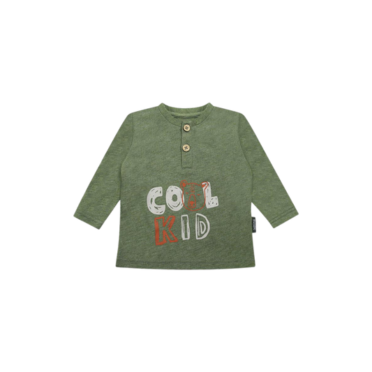 Polera Manga Larga Niño Letras