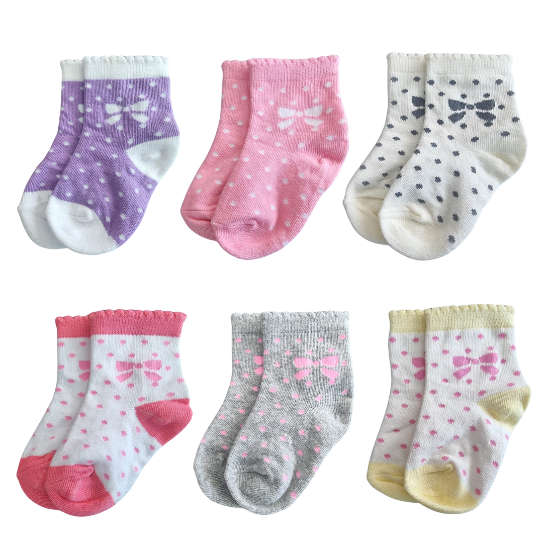 Set de 6 Calcetines Niño-Niña (0 a 24 meses)