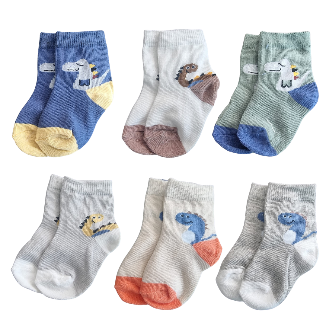 Set de 6 Calcetines Niño-Niña (0 a 24 meses)