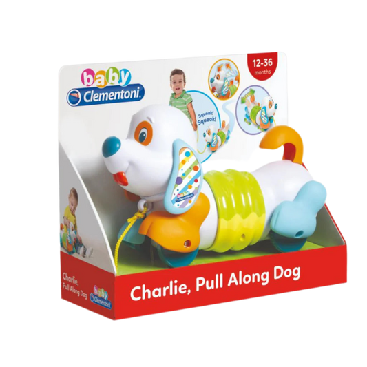 Perrito de Arrastre Charlie Baby Clementoni