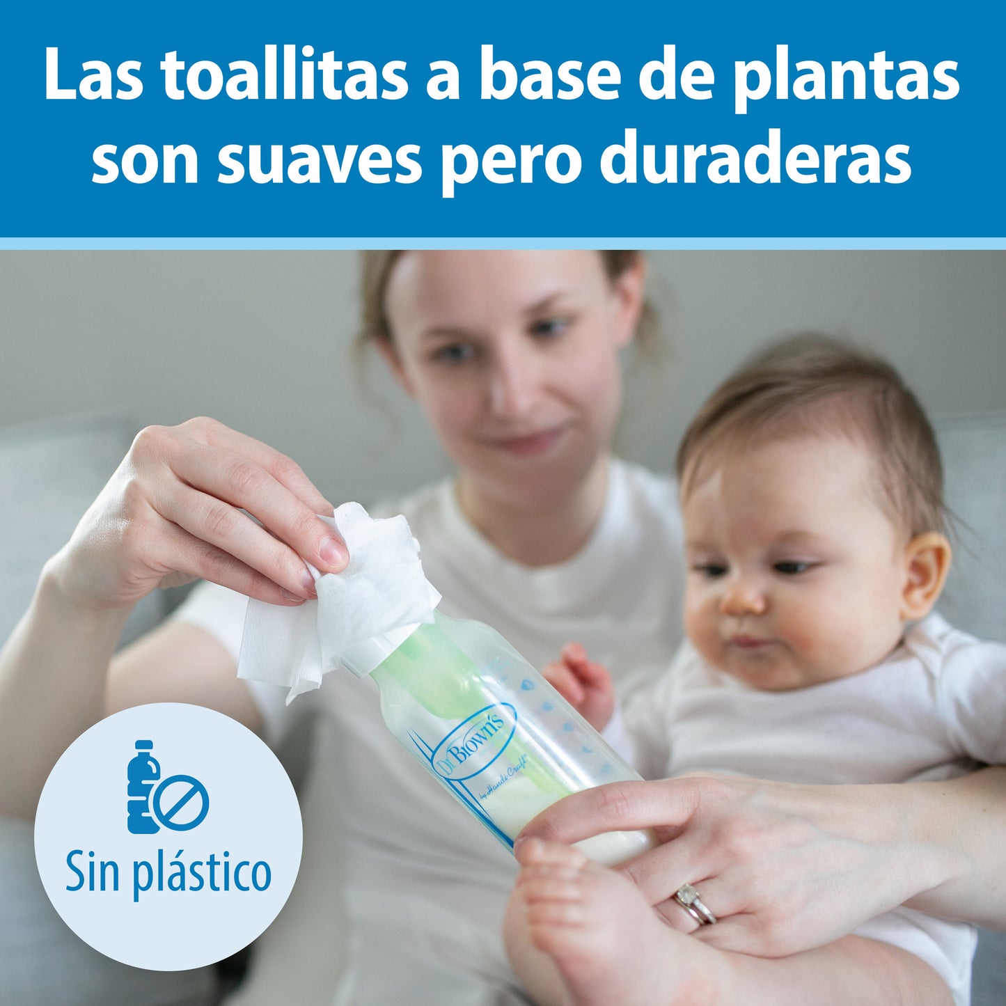 Toallitas Limpieza para Mamadera y Chupetes 40UN