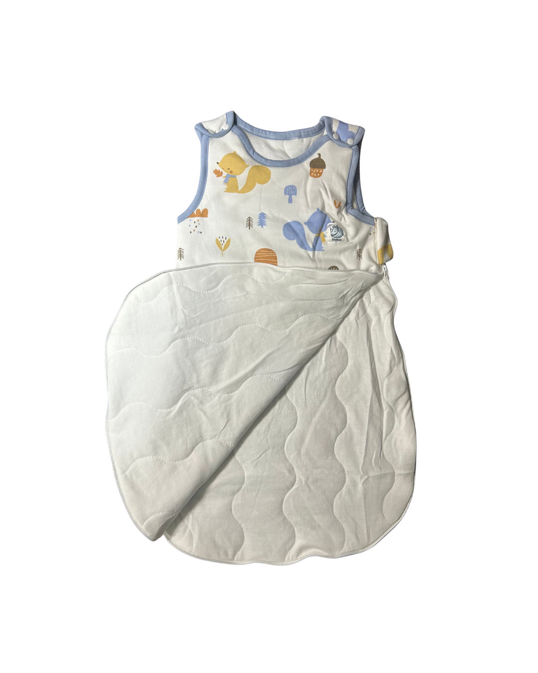 Saquito Gota para dormir de bebé - Cierre lateral - Ardillas (TOG 1,5)